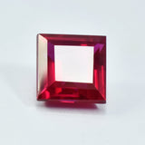 Most Gorgeous Red Ruby From Mozambique Red Ruby 6.85 Carat Square Shape Natural Red Ruby Certified Loose Gemstone Pendant Size Stone