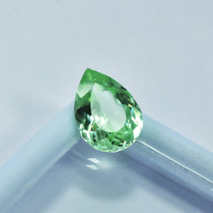 Certified Bluish Green Sapphire 3.65 Carat Natural Pear Shape Bluish Green Montana Sapphire Loose Gemstone September Birthstone