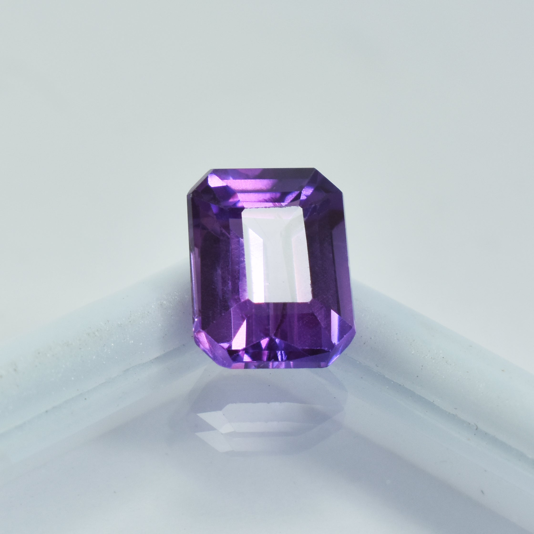 Natural Rare Purple Tanzanite Emerald Shape 8.40 Carat Certified Loose Gemstone Jewelry Making Gemstone Best For Good Luck Purple Tanzanite