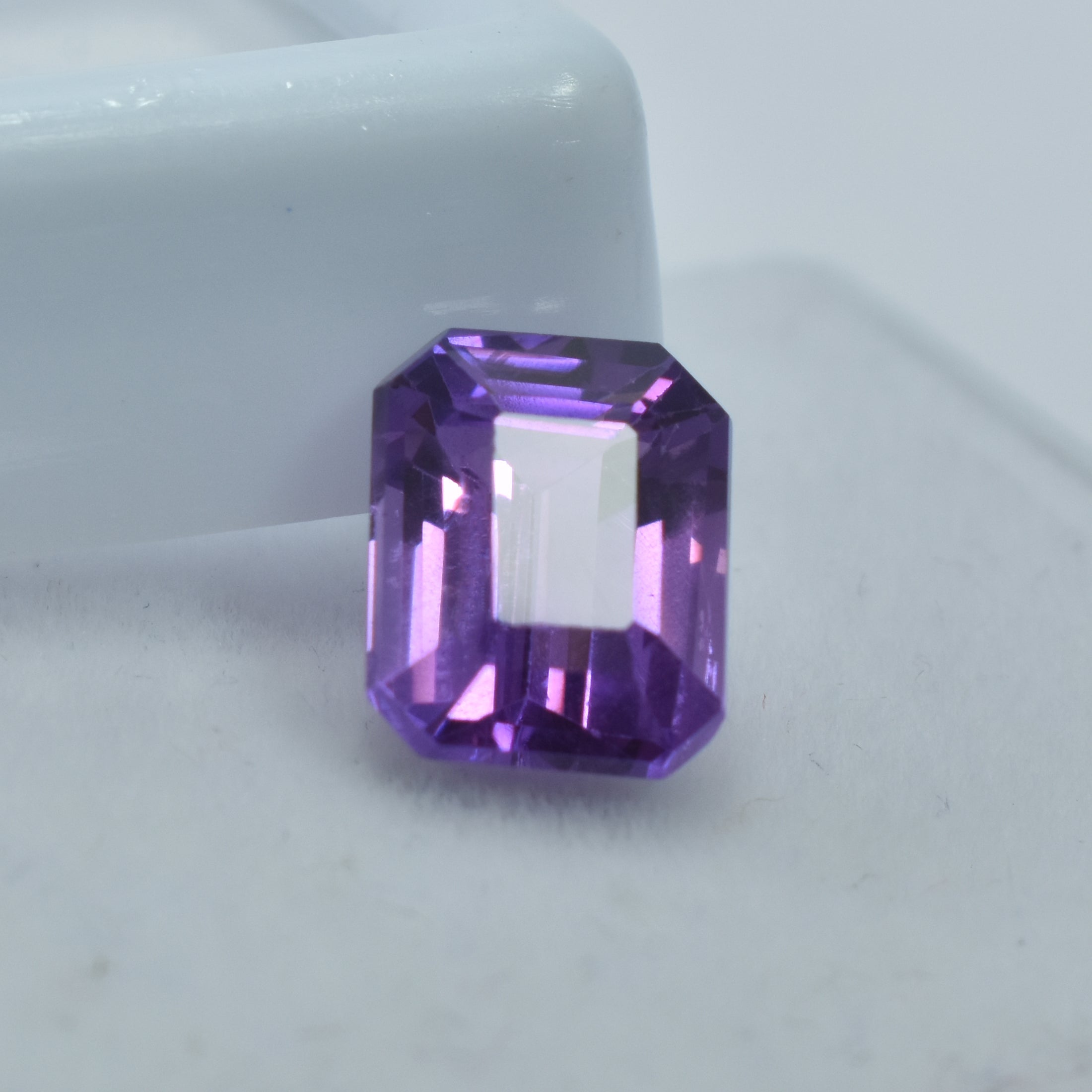 Natural Rare Purple Tanzanite Emerald Shape 8.40 Carat Certified Loose Gemstone Jewelry Making Gemstone Best For Good Luck Purple Tanzanite