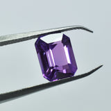 Natural Rare Purple Tanzanite Emerald Shape 8.40 Carat Certified Loose Gemstone Jewelry Making Gemstone Best For Good Luck Purple Tanzanite