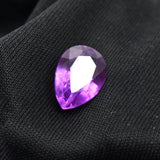 Extremely Rare Natural Purple Tanzanite 7.30 Carat Pear Shape Purple Tanzanite Certified Natural Pendant Size Loose Gemstone