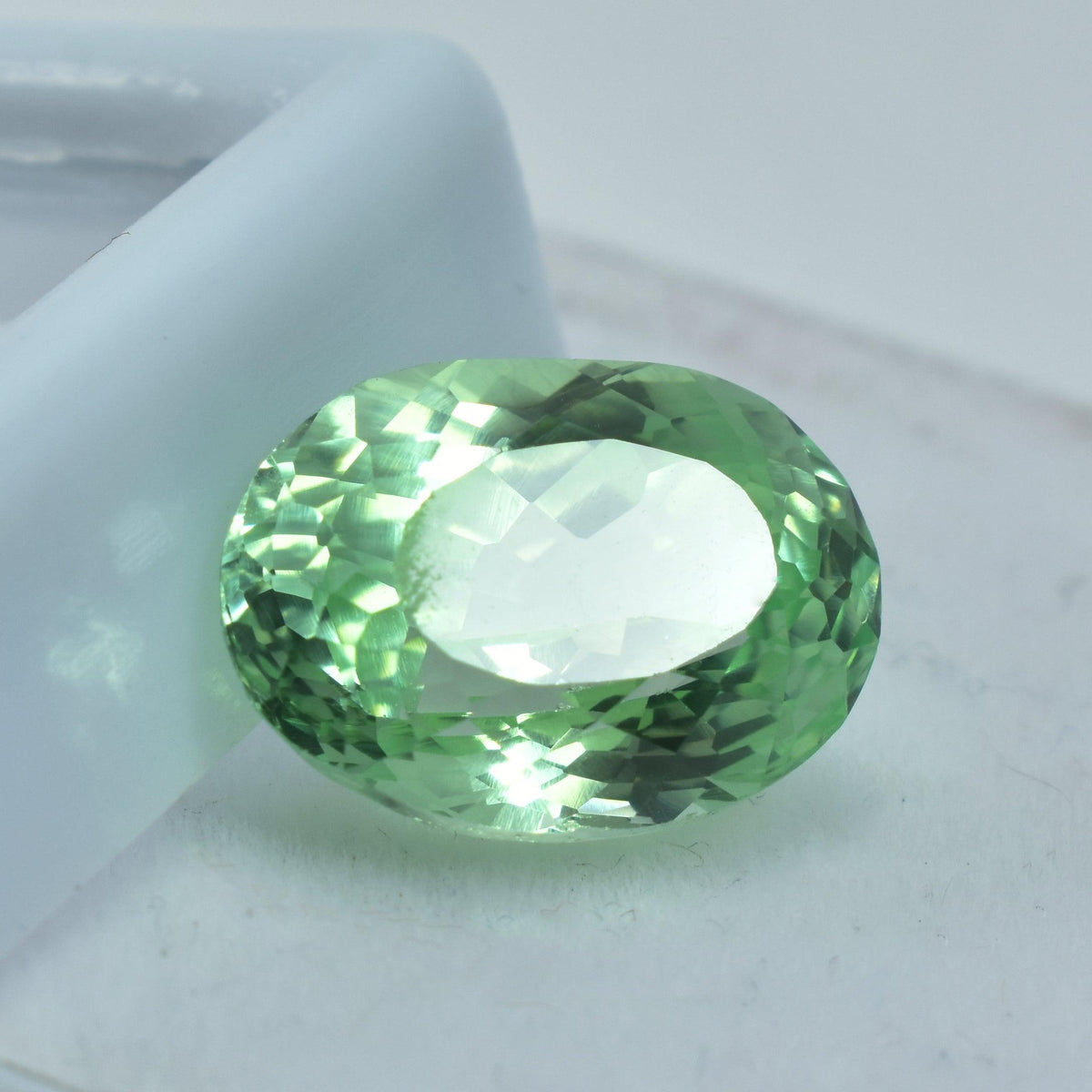 Natural Very Beautiful Bluish Green Sapphire 8.55 Carat Oval Shape Bluish Green Montana Sapphire Certified Gemstone