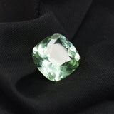 Natural Bluish Green 7.00 Carat Montana Sapphire Square Cushion Shape Certified Natural Loose Gemstone From Sri Lanka September Birthstone Jewelry Making Stone Best For Protection