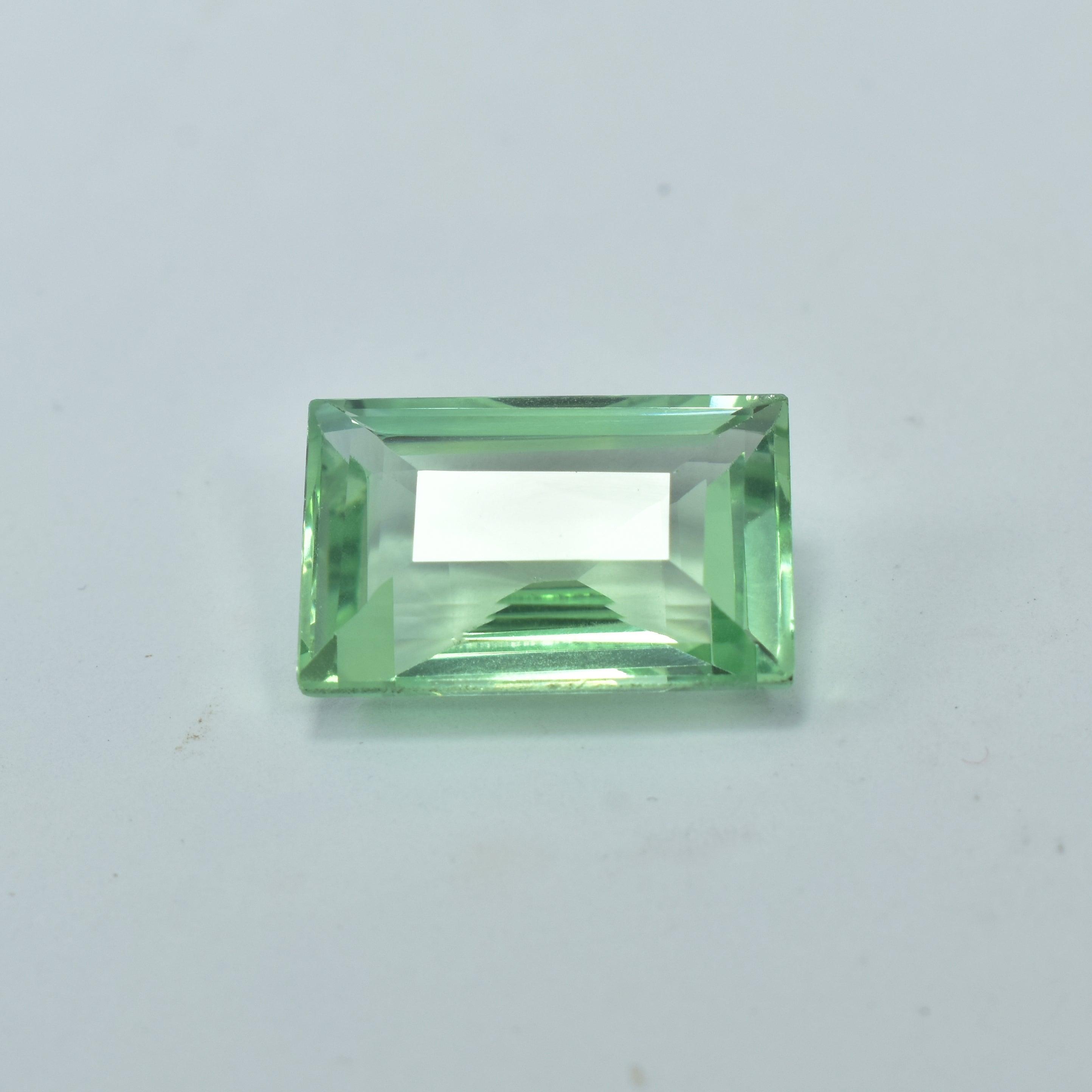 Mind Blowing Bluish Green Montana Sapphire 9.70 Carat Emerald Shape Natural Montana Sapphire Best Certified Pendant Making Loose Gemstone Use As A Gift Montana Sapphire Stone