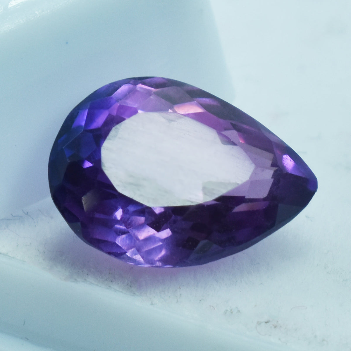 Extremely Rare Purple Color Change Sapphire 7.95 Carat Pear Shape Certified Natural Loose Gemstone | Free Delivery Free Gift | Best Offer