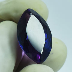 Purple Sapphire Marquise Cut Natural 12.56 Carat Color Change Loose Gemstone Certified | Best Gift For Anniversary | "SAPPHIRE Knows For Protection & Calmness "