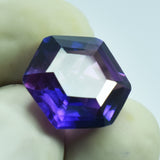 BRILLIANT OFFER !! Sapphire Beautiful Jewelry Natural 10.55 Carat Fancy Shape Purple Color Change Sapphire Certified Loose Gemstone ,September Sapphire Gem | FREE Delivery FREE Gift | Exclusive Offer