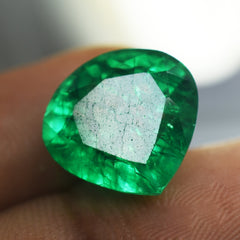 Colombian Emerald Green Gem 10.32 Ct Natural Green Emerald Pear Cut Certified Natural Loose Gemstone Specially For Engagement Rings | Free Delivery Free Gift | Winter Sale