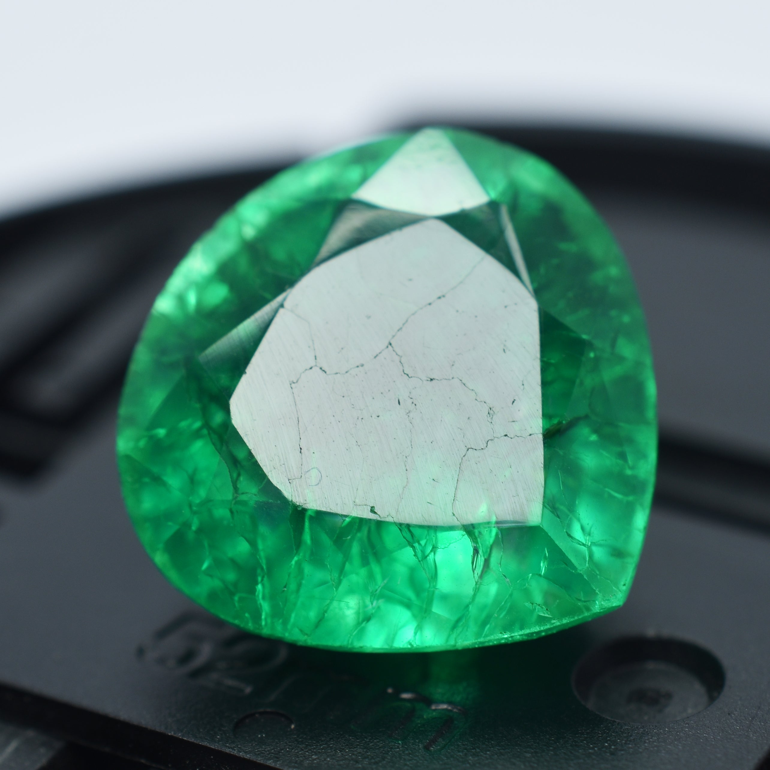 Amazing Offer !!!! Pendant Making Gemstone 8.65 Ct Green Emerald Colombian Certified Natural Loose Gemstone | Gift For Her/ Him | Free Delivery Free Gift