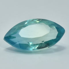 Bluish Green Sapphire 5.85 Carat Montana Sapphire Marquise Cut Certified Natural Loose Gemstone