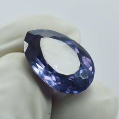 Natural Alexandrite From Russia 6.15 Carat Pear Cut Certified Color-Change Alexandrite Beautiful Loose Gemstone