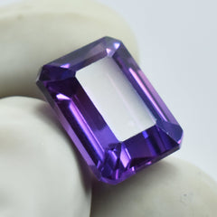 Glistening Purple Emerald Cut Tanzanite 4.75 Carat Natural Loose Gemstone 100% Certified Tanzanite Gemstone