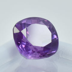 Amazing Offer Natural Sapphire Certified 5.05 Ct Sapphire Pink Square Cushion Cut Loose Gemstone