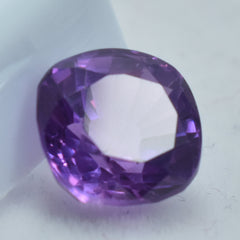 Amazing Offer Natural Sapphire Certified 5.05 Ct Sapphire Pink Square Cushion Cut Loose Gemstone