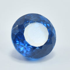 Beautiful Sapphire Certified Round Cut 7.80Ct Blue Color Natural Loose Teal Sapphire Gemstone