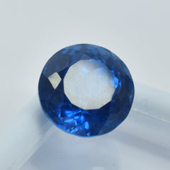 Beautiful Sapphire Certified Round Cut 7.80Ct Blue Color Natural Loose Teal Sapphire Gemstone