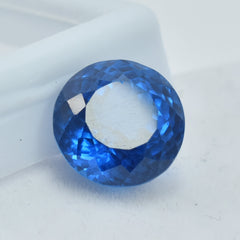 Beautiful Sapphire Certified Round Cut 7.80Ct Blue Color Natural Loose Teal Sapphire Gemstone