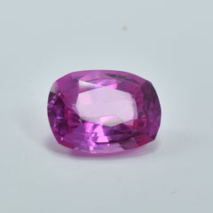 Gorgeous Pink Sapphire Natural 7.40 Ct Certified Cushion Cut Loose Gemstone Free Shipment