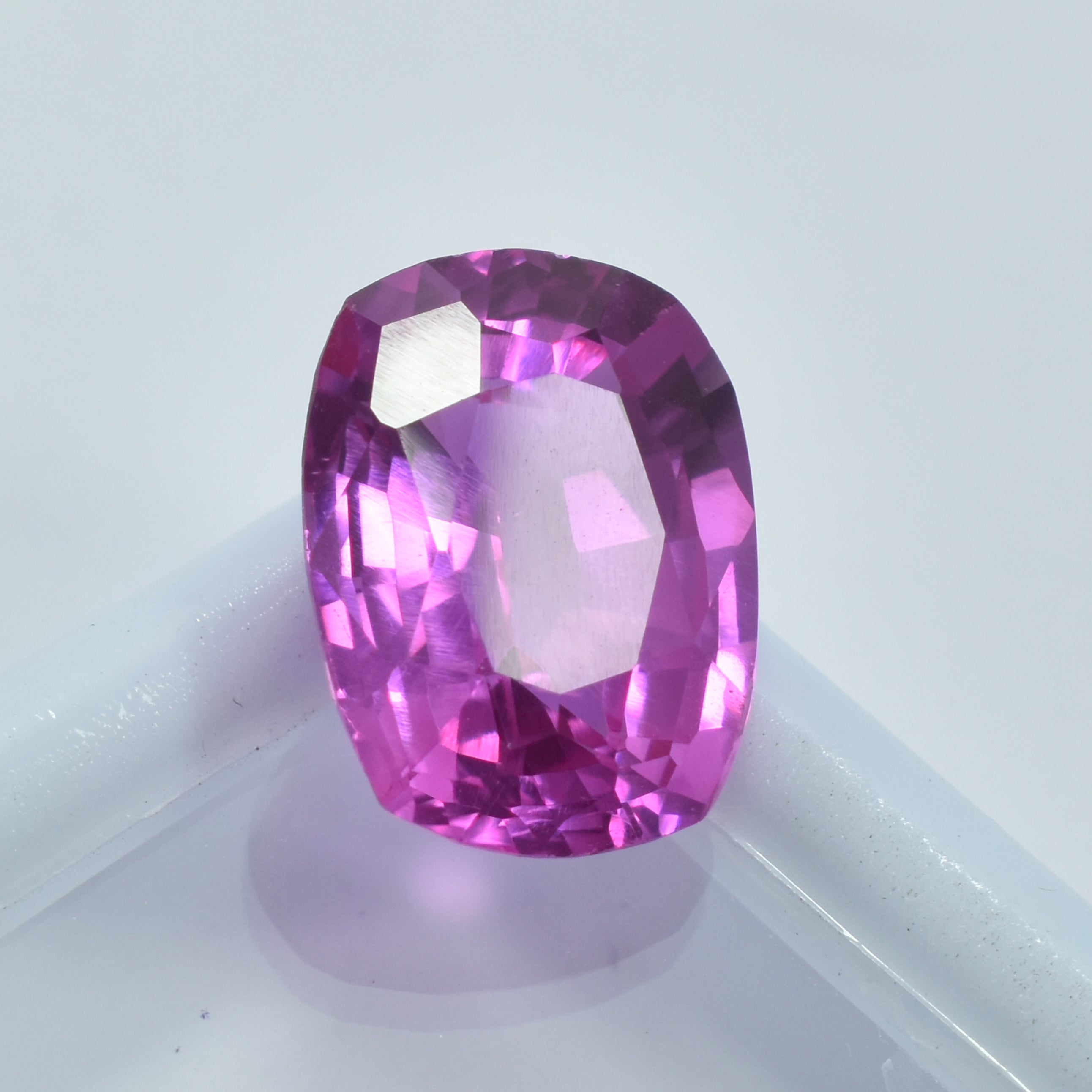 Gorgeous Pink Sapphire Natural 7.40 Ct Certified Cushion Cut Loose Gemstone Free Shipment