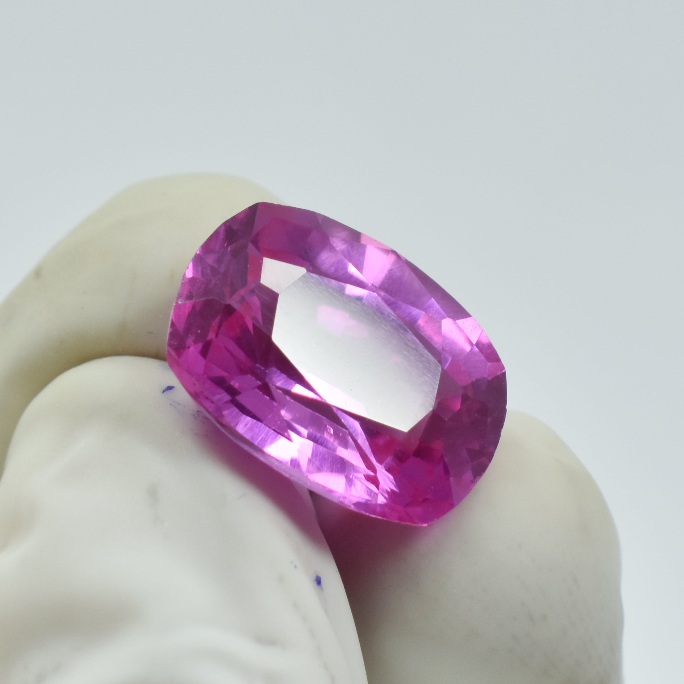 Gorgeous Pink Sapphire Natural 7.40 Ct Certified Cushion Cut Loose Gemstone Free Shipment