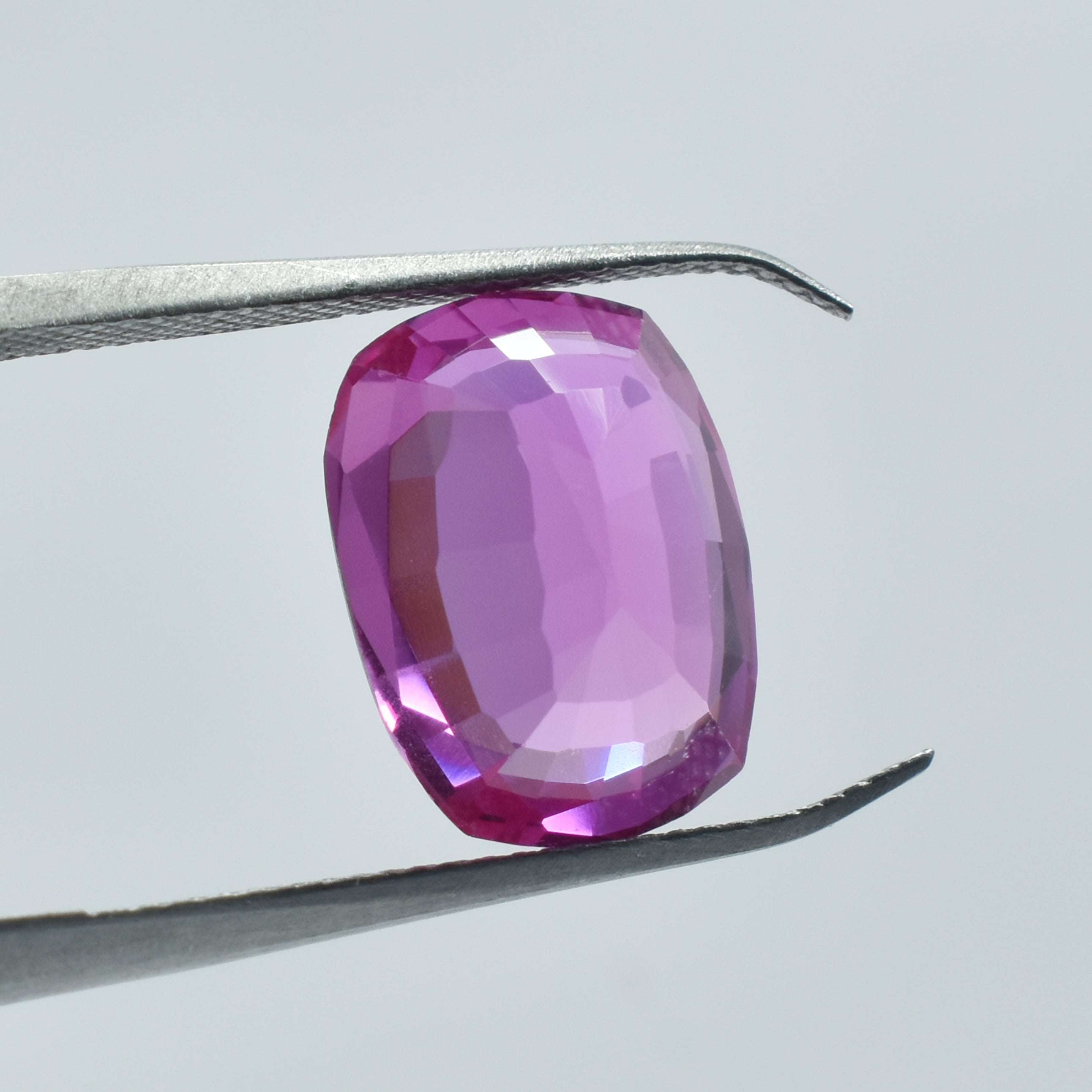 Gorgeous Pink Sapphire Natural 7.40 Ct Certified Cushion Cut Loose Gemstone Free Shipment