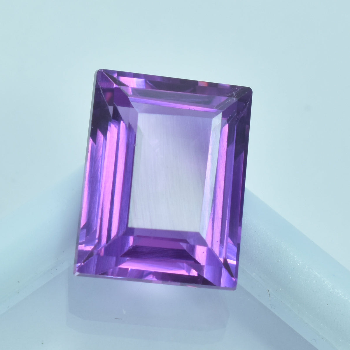 Hurry Up For Biggest Offer 8.10 Carat Emerald Cut Certified Loose Gemstone Purple Tanzanite