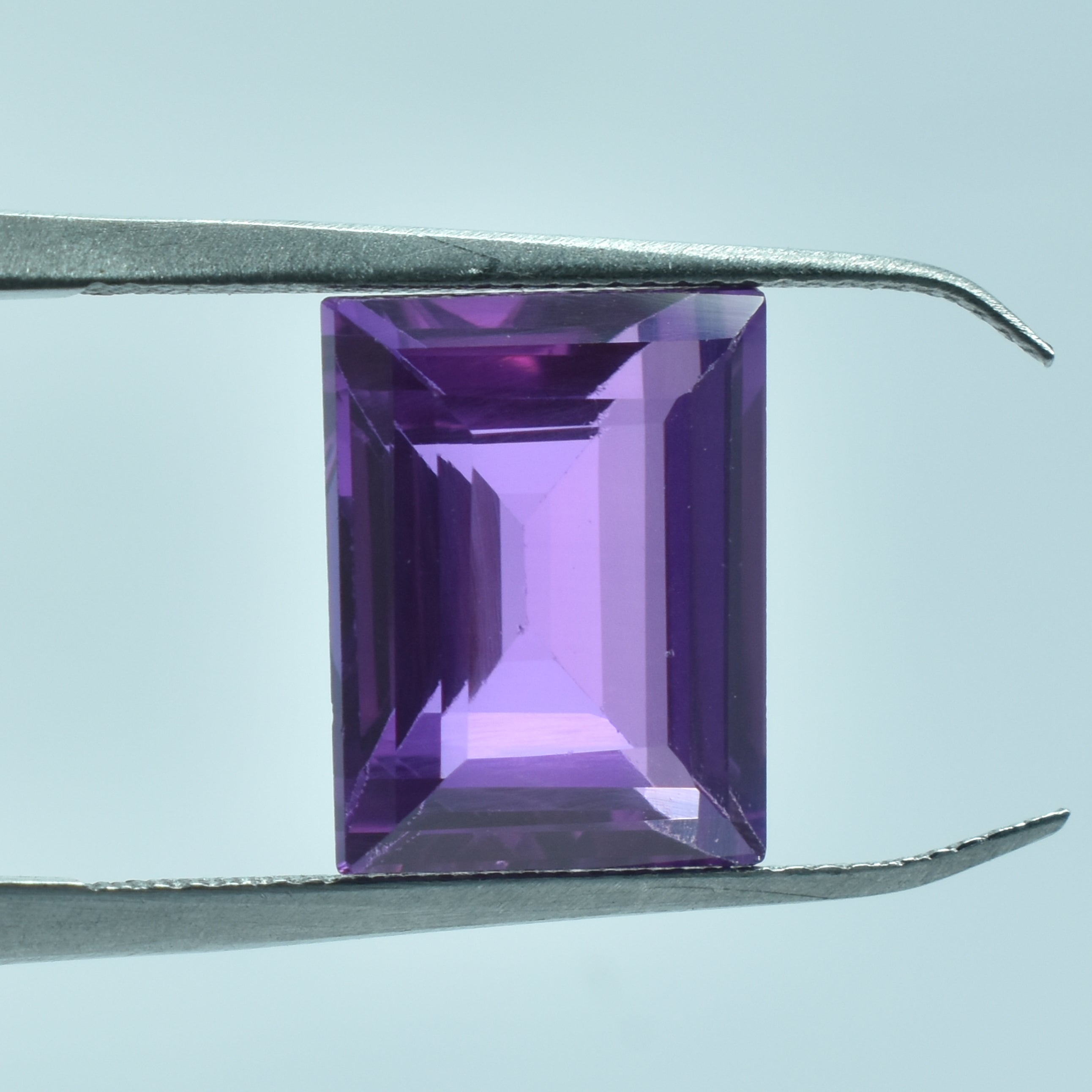 Hurry Up For Biggest Offer 8.10 Carat Emerald Cut Certified Loose Gemstone Purple Tanzanite