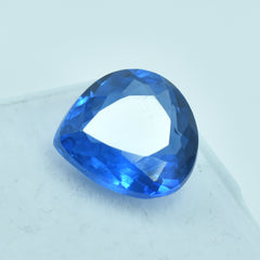 Beautiful Blue Teal Sapphire 7.20 Carat Pear Cut Natural Loose Gemstone Sri-Lanka Sapphire For Jewelry Making