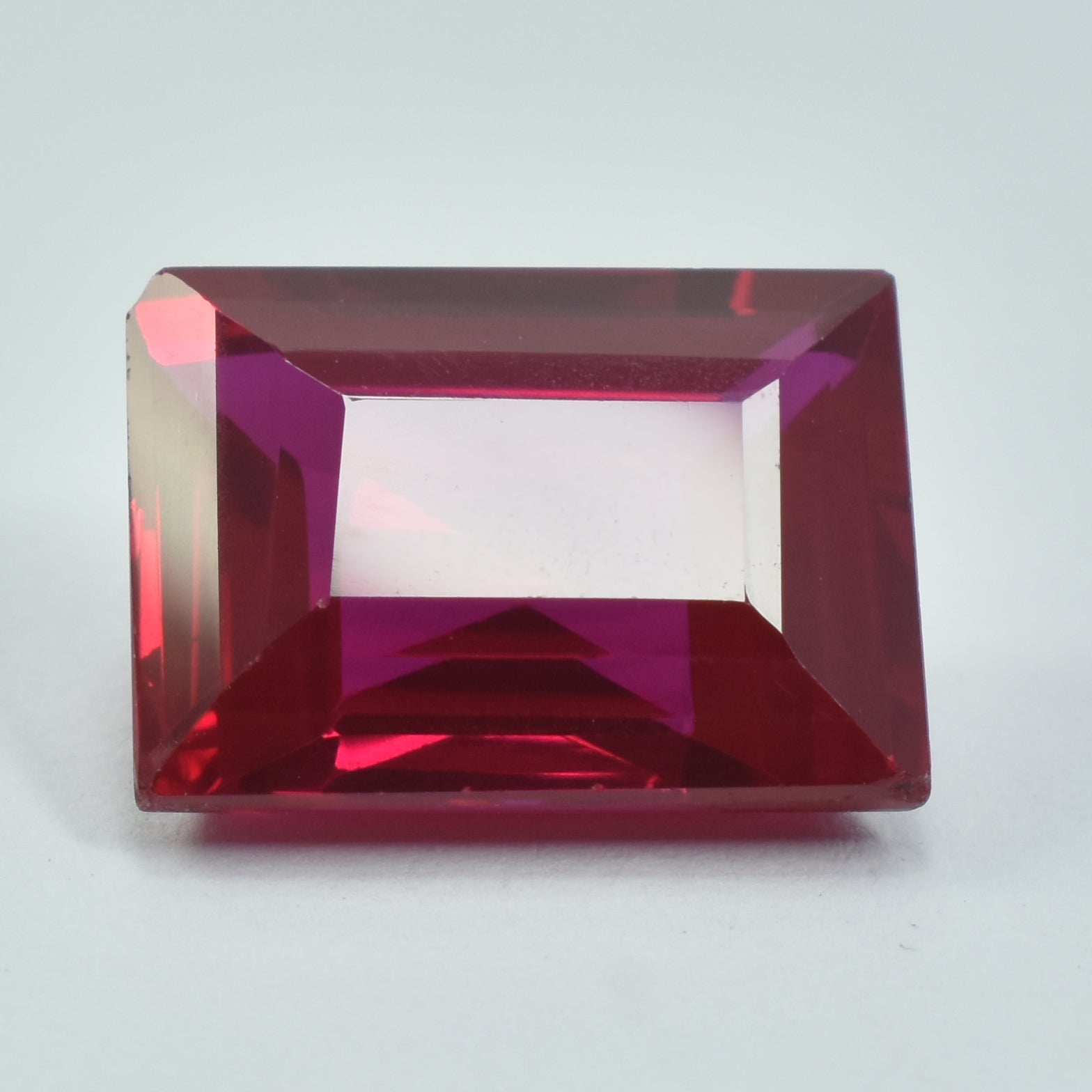 Emerald Cut Certified Burmese Ruby Red 8.60 Carat Natural Beautiful Pigeon Ruby Loose Gemstone