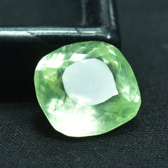 Sapphire Loose Gemstone 7.85 Carat Lemon Color Glistening Certified Sapphire Natural Square Cushion Cut World's Best Lemon Color Sapphire Gem