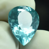 Natural Certified 4.30 Pear Cut Bluish Green Montana Sapphire Certified Loose Gemstone Ethical Sourcing & Symbolism Sapphire Gem