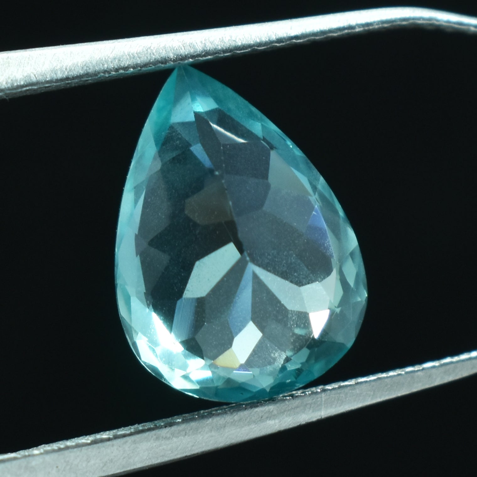 Natural Certified 4.30 Pear Cut Bluish Green Montana Sapphire Certified Loose Gemstone Ethical Sourcing & Symbolism Sapphire Gem