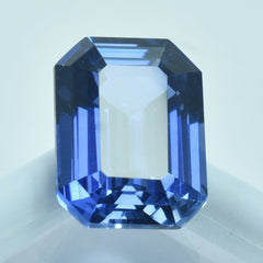 Biggest Offer On Certified Tanzanite Gem 10.35 Carat Emerald Cut Certified Blue Tanzanite Natural Loose Gemstone