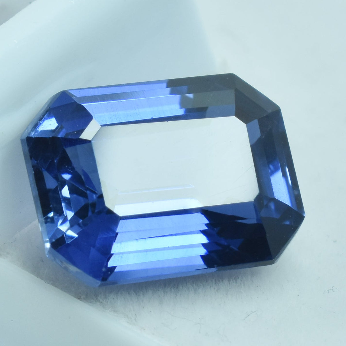 Biggest Offer On Certified Tanzanite Gem 10.35 Carat Emerald Cut Certified Blue Tanzanite Natural Loose Gemstone