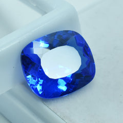 Blue Color Tanzanite Cushion Cut 9.00 Carat Natural Certified Loose Tanzanite Blue Gemstone