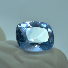 Beautiful Light Blue Color Sapphire 5.00 Carat Cushion Cut Certified Loose Natural Gemstone From Sri Lanka Sapphire