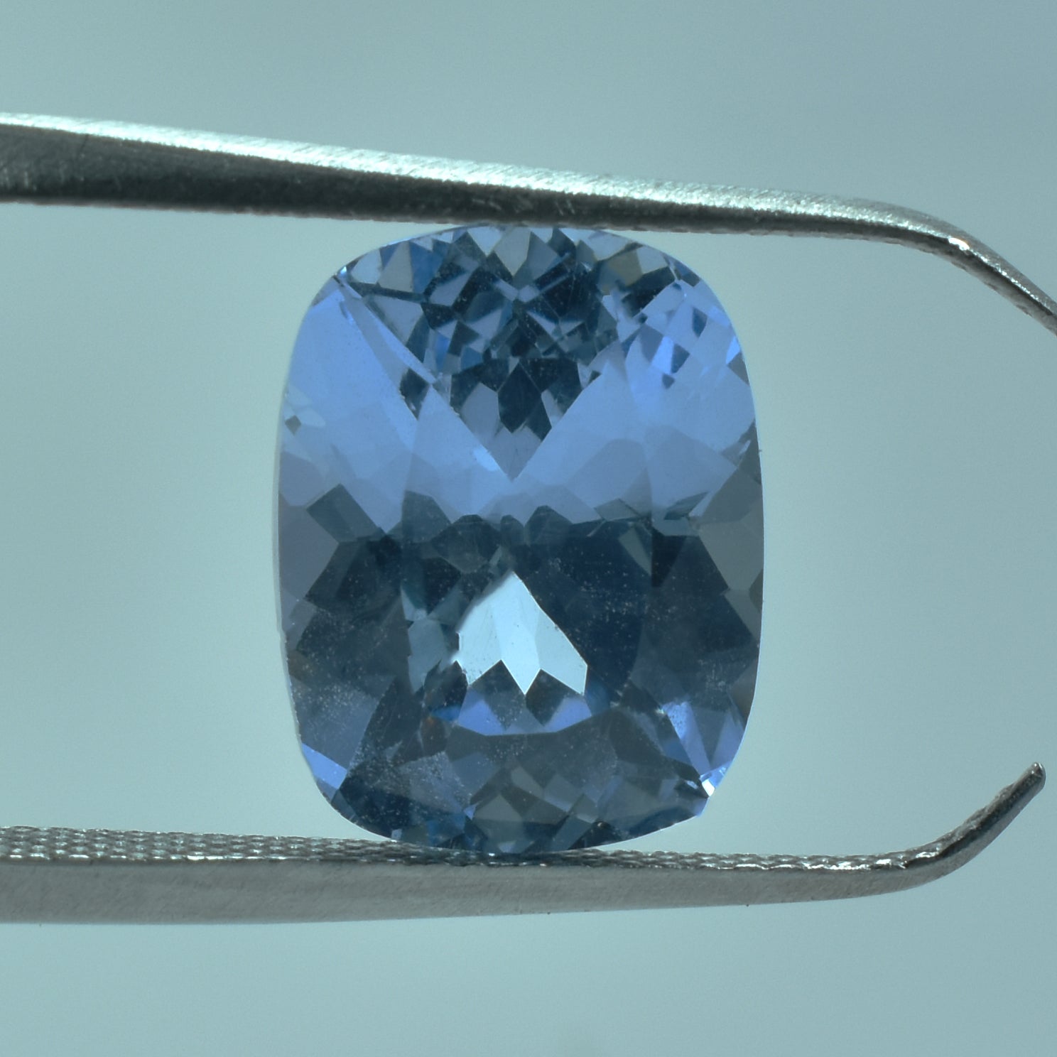 Beautiful Light Blue Color Sapphire 5.00 Carat Cushion Cut Certified Loose Natural Gemstone From Sri Lanka Sapphire