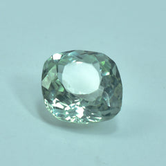 Beautiful Bluish Green Sapphire Natural Square Cushion Cut 3.25 Carat Montana Sapphire Certified Natural Loose Gemstone