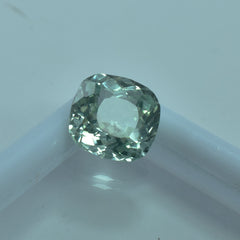 Beautiful Bluish Green Sapphire Natural Square Cushion Cut 3.25 Carat Montana Sapphire Certified Natural Loose Gemstone