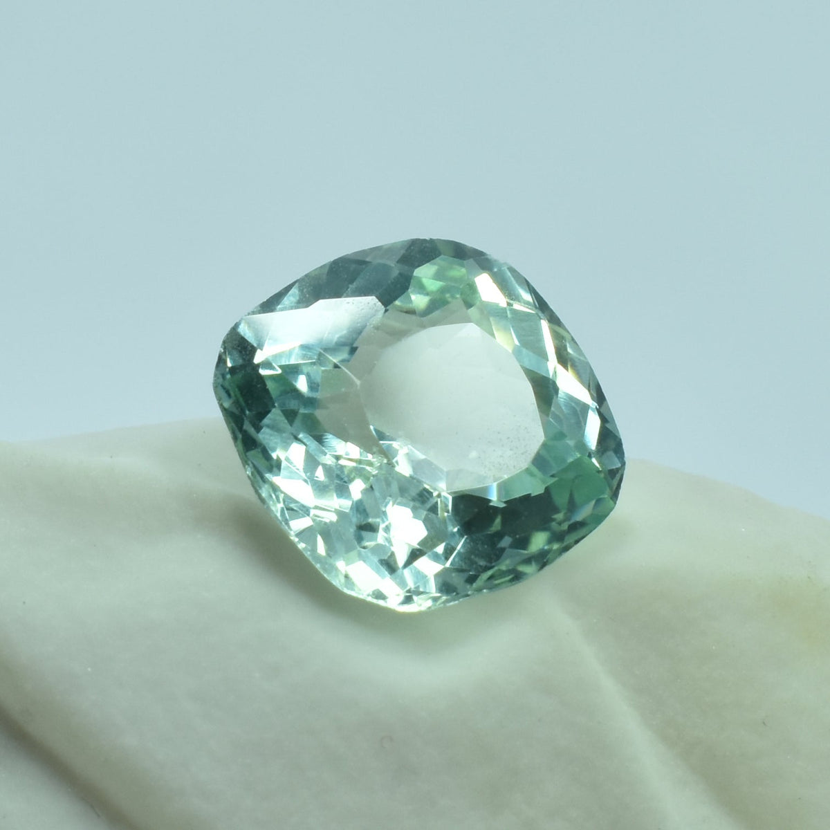 Beautiful Bluish Green Sapphire Natural Square Cushion Cut 3.25 Carat Montana Sapphire Certified Natural Loose Gemstone