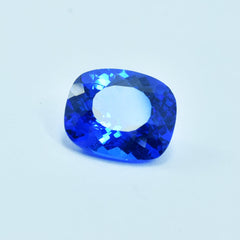 Blue Tanzanite Cushion Shape 6.65 Carat Natural Certified Loose Gemstone Best Tanzania Gem For Engagement Rings