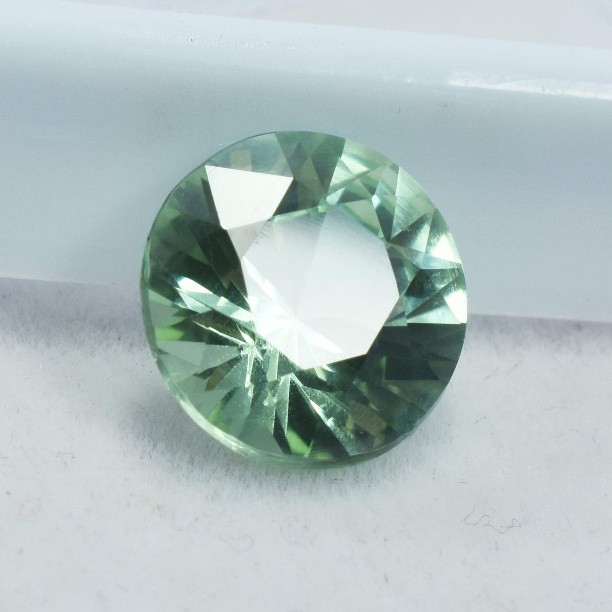 6.75 Carat AAA+ Natural Ceylon Bluish Green Sapphire Round Shape Loose Gemstone Best For Engagement Rings