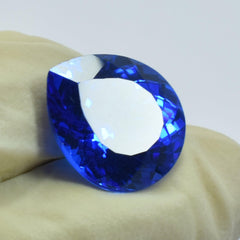 9.30 Carat Pear Shape Blue Tanzanite Natural Certified Loose Gemstone Tanzanite Pendants and Necklaces