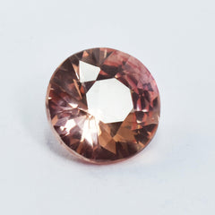 Beautiful Sapphire Color 8.75 Carat Natural Round Shape Padparadscha Sapphire Natural Certified Loose Gemstone