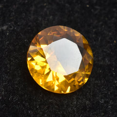 Natural Sapphire Yellow Ceylon Round Cut 6.00 Carat Certified Loose Gemstone Best Gift For Friends