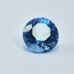 6.00 Carat Eye Clean Round Shape Gemstone Certified Natural Blue Teal Sapphire Loose Gemstone