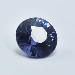 Natural Russian Alexandrite 8.55 Ct Round Cut Color Change Certified Loose Gemstone Alex Stone For Spiritual Growth