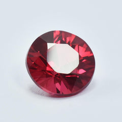 Authentic Red Ruby 10.55 Ct Natural Perfect Round Cut Certified Loose Gemstone Rubies Red From Mozambique