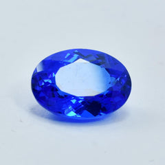 Natural Certified 6.20 Ct Lustrous Blue Tanzanite Oval Cut Loose Gemstone Rare Tanzanite Gem Free Shipping